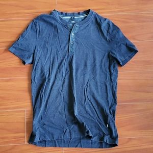 Hugo Boss Henley T-shirt in Black